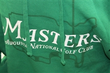 Masters Augusta National Golf Club Green Hooded Sweatshirt - Size XL