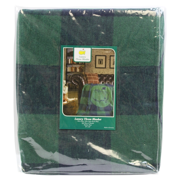 Masters Tournament Luxury Throw Blanket