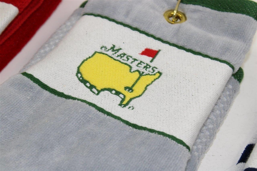Three (3) Masters Tournament Undated Bag Towels