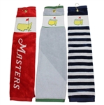Three (3) Masters Tournament Undated Bag Towels