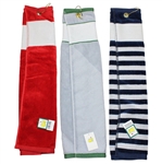 Three (3) Masters Tournament Undated Bag Towels