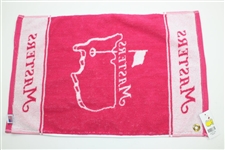 Masters Tournament '1978' Badge Towel with Pink/White Bag Towel