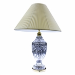 Payne Stewart's Personal Large PGA of America Cut Crystal Table Lamp