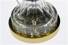 Payne Stewart's Personal Large PGA of America Cut Crystal Table Lamp