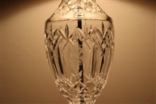 Payne Stewart's Personal Large PGA of America Cut Crystal Table Lamp