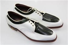 Payne Stewart's Personal Pair of 'Alligator' Footjoy Classics Golf Shoes - Size 12c