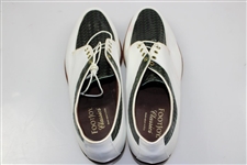 Payne Stewart's Personal Pair of 'Alligator' Footjoy Classics Golf Shoes - Size 12c