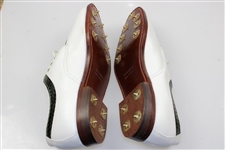 Payne Stewart's Personal Pair of 'Alligator' Footjoy Classics Golf Shoes - Size 12c