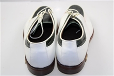 Payne Stewart's Personal Pair of 'Alligator' Footjoy Classics Golf Shoes - Size 12c