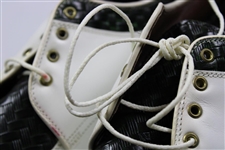 Payne Stewart's Personal Pair of 'Alligator' Footjoy Classics Golf Shoes - Size 12c