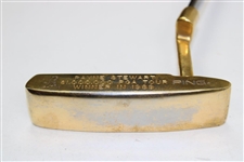 Payne Stewart's Personal Karsten Ping Anser 2 Gold Plated 1989 $1 Million PGA Tour Winner Putter