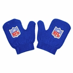 Payne Stewarts Personal Pair of NFL Logo Hand Warmer/Cart Mitts - Blue