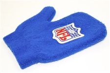 Payne Stewart's Personal Pair of NFL Logo Hand Warmer/Cart Mitts - Blue