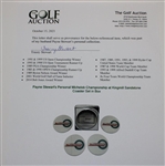 Payne Stewart's Personal Michelob Championship at Kingmill Sandstone Coaster Set in Box