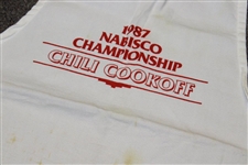 Payne Stewart's Personal 1987 Nabisco Championship Chili Cookoff Used Apron