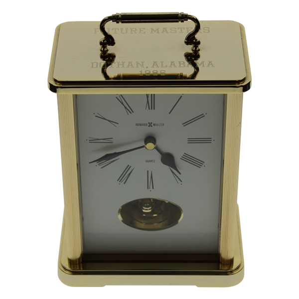 Payne Stewarts Personal 1986 Future Masters Howard Miller Quartz Clock - Dothan, Alabama