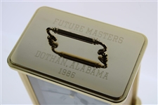 Payne Stewart's Personal 1986 Future Masters Howard Miller Quartz Clock - Dothan, Alabama