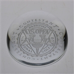 Champion Payne Stewarts Personal 1991 US Open at Hazeltine GC Contestant Paperweight