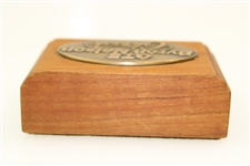 Champion Payne Stewart's Personal 1990 GTE Byron Nelson Classic Champion Award