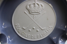 Payne Stewart's Personal Real Golf de Pedrena Lladro Ash Tray
