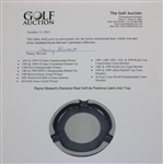 Payne Stewart's Personal Real Golf de Pedrena Lladro Ash Tray