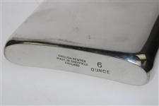 Payne Stewart's Personal 1993 Bell's Scottish Open Commemorative Pewter Flask