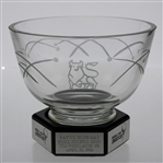 Payne Stewarts Personal 1996 Shell Houston Open Merrill Lynch Shootout Bowl