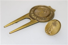 Payne Stewart's Personal Payne Stewart Ball Marker & Divot Tool Set