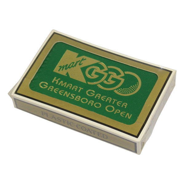 Payne Stewarts Personal K Mart Greater Greensboro Open Unopened Playing Card Set