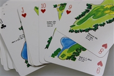 Payne Stewart's Personal Great American Golf Holes Playing Card Set in Original Box