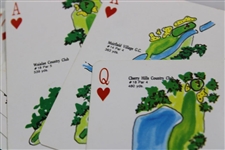 Payne Stewart's Personal Great American Golf Holes Playing Card Set in Original Box
