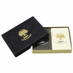 Payne Stewarts Personal 1988 PGA Championship at Oak Tree Playing Card Set In Box/Case