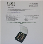 Payne Stewart's Personal 'Putting Dr.' Std/Pro Set In Original Case - US Pat. 5478078