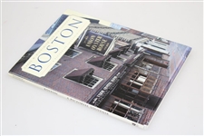Payne Stewart's Personal Book 'Boston: A Pictorial Souvenir' with Ryder Cup Team Note
