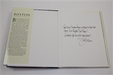 Payne Stewart's Personal Book 'Boston: A Pictorial Souvenir' with Ryder Cup Team Note