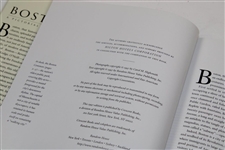 Payne Stewart's Personal Book 'Boston: A Pictorial Souvenir' with Ryder Cup Team Note