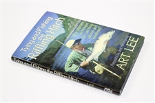 Payne Stewart's Personal Book 'Tying and Fishing The Riffling Hitch' with Handwritten Note