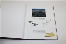 Payne Stewart's Personal Book 'Where Banners Flew: An Ariel View Of Virginia's History' Signed By Author