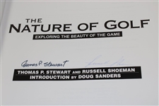 Payne Stewart's Personal Book 'The Nature Of Golf: Exploring the Beauty of the Game' Signed By Authors