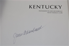 Payne Stewart's Personal Photography Book 'Kentucky' Signed By Author