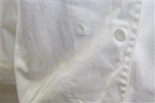 Payne Stewart's Personal Augusta, Georgia Masters Week Dinner Used White Chef Coat Payne - Unique Item