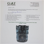 Payne Stewart's Personal 1999 Ryder Cup At The Country Club Large Tote/Bag - Unused