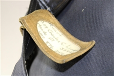 Payne Stewart's Personal Canvas with Leather Golf Clubs Carry Bag with Address Tag