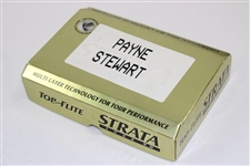 Payne Stewart's Personal Dozen P.S Logo Top-Flite Strata Tour 90 Golf Ball in Original Box & Sleeves