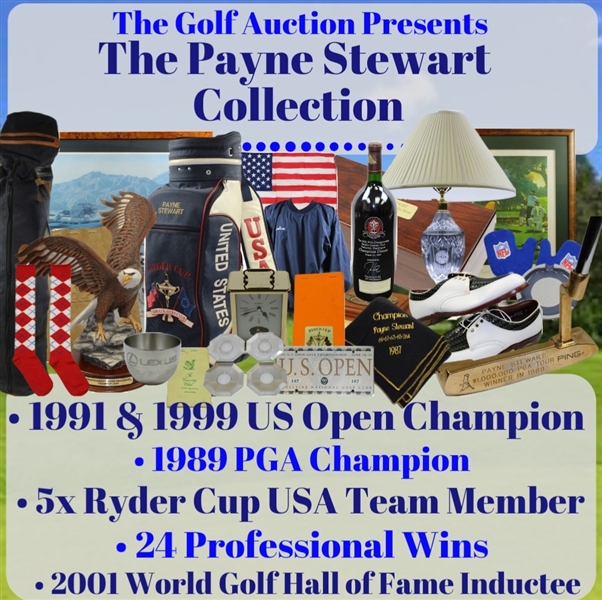 Payne Stewart's Personal Dozen P.S Logo Top-Flite Strata Tour 90 Golf Ball in Original Box & Sleeves