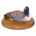 Payne Stewarts Personal Presidents Invitational Canada Goose Sculpture on Wood Base - Ltd Ed #1054/3000