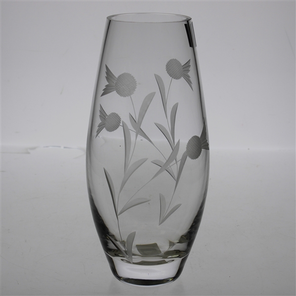 Payne Stewarts Personal Gleneagles Of Edinburgh Hand Cut Glass in Original Box
