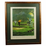 Payne Stewarts Personal Ltd Ed Stewart, Crenshaw, Watson & Nelson Signed AP #17/50 Print JSA ALOA