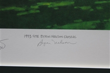 Payne Stewart's Personal Ltd Ed Stewart, Crenshaw, Watson & Nelson Signed AP #17/50 Print JSA ALOA