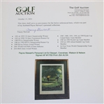 Payne Stewart's Personal Ltd Ed Stewart, Crenshaw, Watson & Nelson Signed AP #17/50 Print JSA ALOA